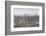 View over the Temples of Bagan Swathed in Early Morning Mist-Lee Frost-Framed Photographic Print