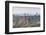 View over the Temples of Bagan Swathed in Early Morning Mist-Lee Frost-Framed Photographic Print