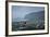 View over the Village of Vik on a Rainy Day, Iceland, Polar Regions-Yadid Levy-Framed Photographic Print