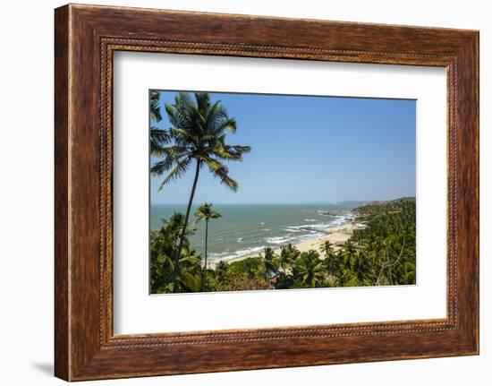 View over Vagator Beach, Goa, India, Asia-Yadid Levy-Framed Photographic Print