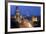 View over Victoria Terminus and Central Mumbai at Dusk, Mumbai, India-Peter Adams-Framed Photographic Print