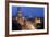 View over Victoria Terminus and Central Mumbai at Dusk, Mumbai, India-Peter Adams-Framed Photographic Print