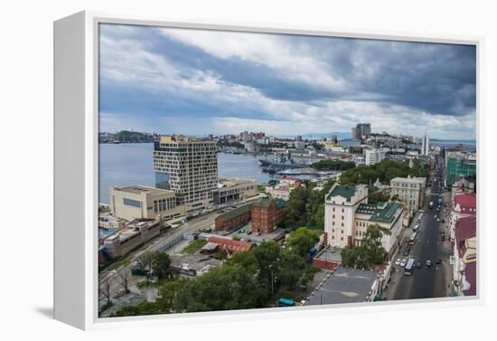 View over Vladivostok, Russia, Eurasia-Michael-Framed Premier Image Canvas