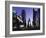 View Showing Buildings and Electric Signs in Times Square Seen from Duffy Square-Ted Thai-Framed Photographic Print