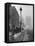 View Showing the Arc de Triomphe and the Subway Station-Ed Clark-Framed Premier Image Canvas