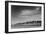 View South from Manzanar to Alabama Hills-Ansel Adams-Framed Art Print