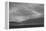 View Sw over Manzanar, Dust Storm-Ansel Adams-Framed Stretched Canvas