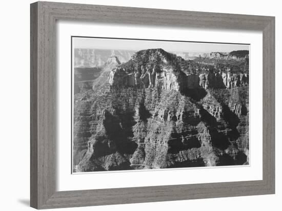 View Taken From Opposite Of Cliff Formation High Horizon "Grand Canyon NP" Arizona 1933-1942-Ansel Adams-Framed Art Print