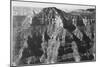 View Taken From Opposite Of Cliff Formation High Horizon "Grand Canyon NP" Arizona 1933-1942-Ansel Adams-Mounted Art Print