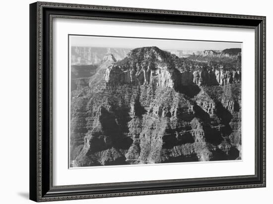 View Taken From Opposite Of Cliff Formation High Horizon "Grand Canyon NP" Arizona 1933-1942-Ansel Adams-Framed Art Print