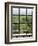 View Through Old Window Panes-Felipe Rodriguez-Framed Photographic Print