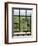 View Through Old Window Panes-Felipe Rodriguez-Framed Photographic Print