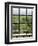 View Through Old Window Panes-Felipe Rodriguez-Framed Photographic Print