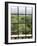 View Through Old Window Panes-Felipe Rodriguez-Framed Photographic Print