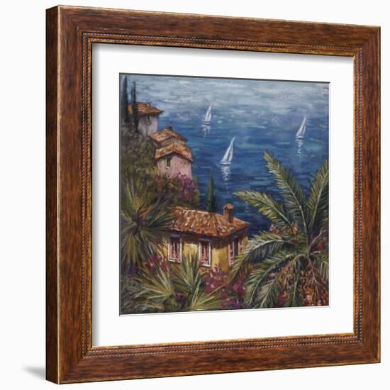 View Through Palms-Malcolm Surridge-Framed Giclee Print