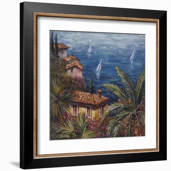 View Through Palms-Malcolm Surridge-Framed Giclee Print