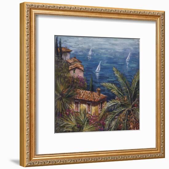 View Through Palms-Malcolm Surridge-Framed Giclee Print