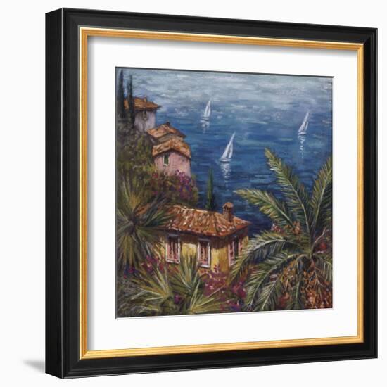 View Through Palms-Malcolm Surridge-Framed Giclee Print