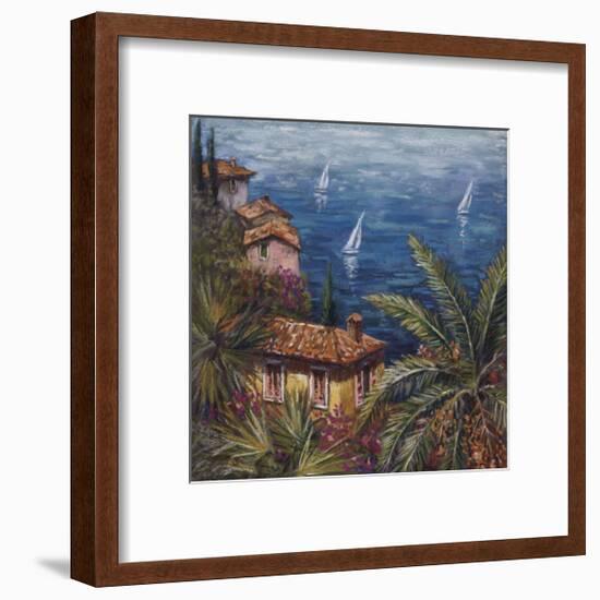 View Through Palms-Malcolm Surridge-Framed Giclee Print