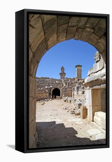 View Through the Vaulted Entrance of the Xanthos Theatre into the Orchestra Pit-null-Framed Premier Image Canvas