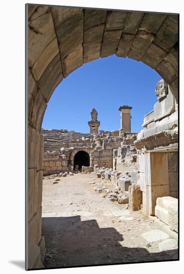 View Through the Vaulted Entrance of the Xanthos Theatre into the Orchestra Pit-null-Mounted Photographic Print