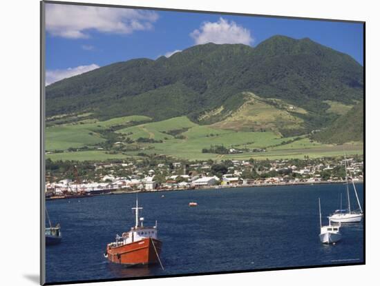 View to Basseterre, St. Kitts, Leeward Islands, West Indies, Caribbean, Central America-Ken Gillham-Mounted Photographic Print