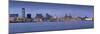 View to City of Liverpool from River Mersey, Liverpool, Merseyside, England, UK-Paul McMullin-Mounted Photographic Print