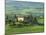 View to Farmhouse in Rolling Hills, Val D'Orcia, San Quirico D'Orcia, Tuscany, Italy, Europe-Tomlinson Ruth-Mounted Photographic Print