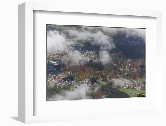 view to Garmisch-Partenkirchen-By-Framed Photographic Print
