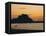 View to Mont Orgueil at Sunrise, Gorey, Jersey, Channel Islands, UK-Ruth Tomlinson-Framed Premier Image Canvas