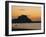 View to Mont Orgueil at Sunrise, Gorey, Jersey, Channel Islands, UK-Ruth Tomlinson-Framed Photographic Print