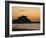 View to Mont Orgueil at Sunrise, Gorey, Jersey, Channel Islands, UK-Ruth Tomlinson-Framed Photographic Print