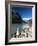 View to Mount Victoria Across the Emerald Waters of Lake Louise, Alberta, Canada-Ruth Tomlinson-Framed Photographic Print