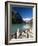 View to Mount Victoria Across the Emerald Waters of Lake Louise, Alberta, Canada-Ruth Tomlinson-Framed Photographic Print