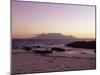 View to Table Mountain from Bloubergstrand, Cape Town, South Africa, Africa-Yadid Levy-Mounted Photographic Print