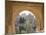 View to the Alhambra Through Arch in Gardens of the Generalife, Granada, Andalucia-Ruth Tomlinson-Mounted Photographic Print