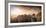 View to the Bastei Bridge in Saxon Switzerland-Jorg Simanowski-Framed Photographic Print