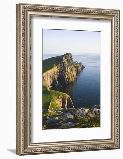 View to the Clifftop Lighthouse at Neist Point-Ruth Tomlinson-Framed Photographic Print