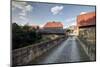 View to the Moated Castle, Irmelshausen, Bavaria, Germany, Europe-Klaus Neuner-Mounted Photographic Print