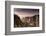 View to the Schrammsteinen of the Bastei-Jorg Simanowski-Framed Photographic Print