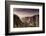 View to the Schrammsteinen of the Bastei-Jorg Simanowski-Framed Photographic Print