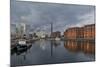 View Towards Albert Dock, Liverpool, Merseyside, England-Paul McMullin-Mounted Photo