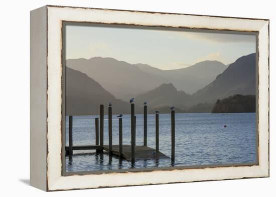 View towards Borrowdale, Derwentwater, Keswick, Lake District National Park, Cumbria, England, Unit-James Emmerson-Framed Premier Image Canvas