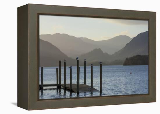 View towards Borrowdale, Derwentwater, Keswick, Lake District National Park, Cumbria, England, Unit-James Emmerson-Framed Premier Image Canvas