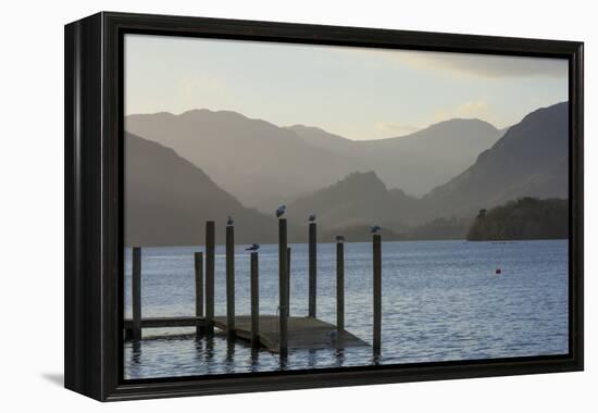 View towards Borrowdale, Derwentwater, Keswick, Lake District National Park, Cumbria, England, Unit-James Emmerson-Framed Premier Image Canvas