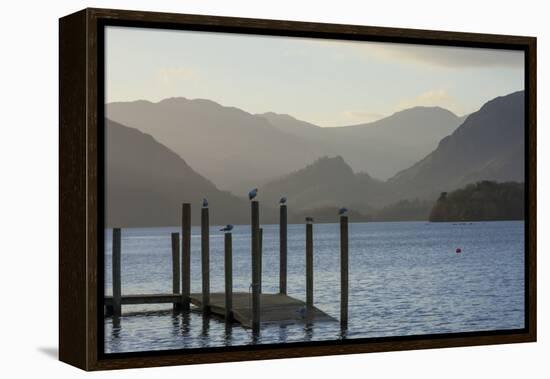 View towards Borrowdale, Derwentwater, Keswick, Lake District National Park, Cumbria, England, Unit-James Emmerson-Framed Premier Image Canvas