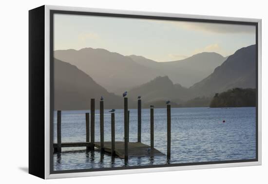 View towards Borrowdale, Derwentwater, Keswick, Lake District National Park, Cumbria, England, Unit-James Emmerson-Framed Premier Image Canvas