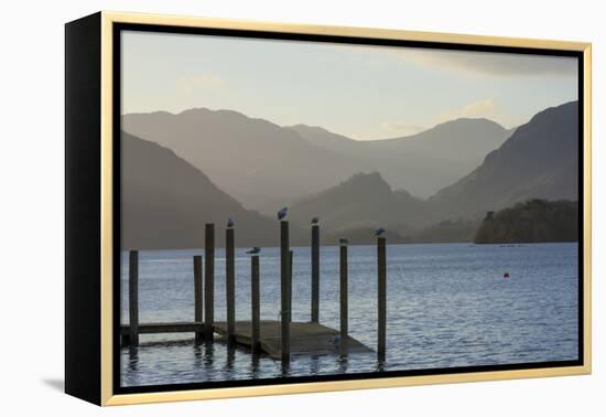 View towards Borrowdale, Derwentwater, Keswick, Lake District National Park, Cumbria, England, Unit-James Emmerson-Framed Premier Image Canvas