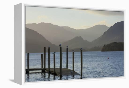 View towards Borrowdale, Derwentwater, Keswick, Lake District National Park, Cumbria, England, Unit-James Emmerson-Framed Premier Image Canvas