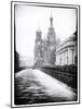 View towards Church of our Saviour on the spilled blood, Saint Petersburg, Russia-Nadia Isakova-Mounted Photographic Print